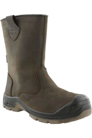 Icarus S7S SR FO HRO ESD CI SC Safety Boots - Brown