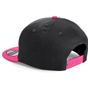 Beechfield Casquette snapback enfant black/fuchsia