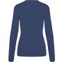 Kariban Pull col V femme deep_blue