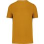 kariban T-shirt slub écoresponsable col rond manches courtes homme - 160 g curcuma