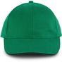 K-up Orlando - Casquette 6 panneaux kelly_green/black