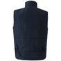 Velilla Gilet matelassé bicolore multipoches navy/orange