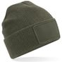 Beechfield Bonnet Thinsulate™ avec patch amovible military_green