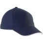K-up Casquette enfant avec sandwich contrasté - 5 panneaux navy/white