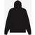 Bella Unisex sponge fleece full-zip hoodie black