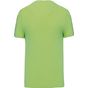 kariban T-shirt col rond manches courtes homme lime