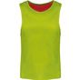 ProAct Chasuble réversible multisports enfant sporty_red/fluorescent_green