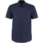 Kustom Kit Business Shirt Short Sleeve Dark navy