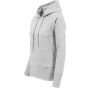 Build Your Brand Ladies Cuff Pockets Hoody Grey