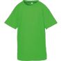 Spiro Junior performance aircool tee fluorescent_green