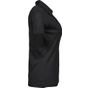 Tee Jays Women's pima cotton polo black