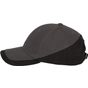 k-up Racing - casquette bicolore 6 panneaux dark_grey/black