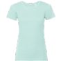 Russell Pure Organic T femme aqua