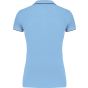 Kariban Polo manches courtes femme sky_blue/navy/white