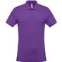 Kariban Polo piqué manches courtes purple
