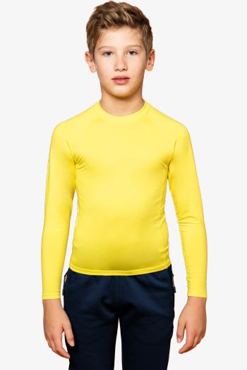 Image produit T-shirt double peau sport manches longues enfant