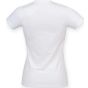 SF Clothing Women´s feel good stretch V-neck T white