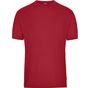 James&Nicholson Men´s Bio Workwear T-Shirt red