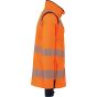WK Designed To Work Veste softshell de sécurité recyclée avec manches détachables unisexe hi_viz_orange/navy