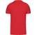 kariban T-shirt col V manches courtes red