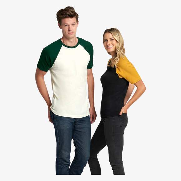 Cotton Raglan T-Shirt Next level apparel