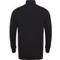 Henbury Men's 1/4 zip jumper black