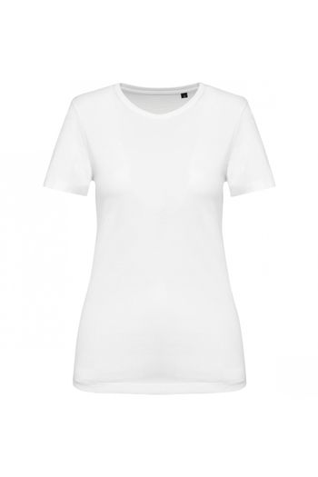 Image produit T-shirt Supima® col rond manches courtes femme