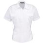 Premier Chemise pilote à manches courtespour femme white
