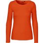 Neutral Ladies Long Sleeve T-Shirt orange