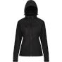 Regatta Women's Venturer 3-layer Printable Hooded Softshell Jacket black