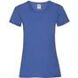 fruit of the loom Tee-shirt femme Valueweight bleu_royal