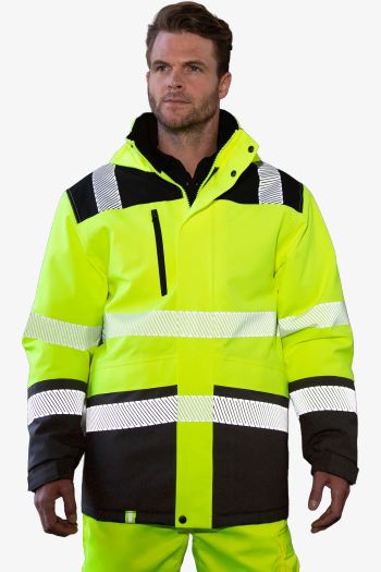 Image produit Recycled extreme tech printable softshell safety coat