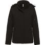 Kariban Parka softshell doublée capuche femme  black