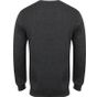 Henbury Men's crew neck jumper grey_marl