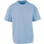 Build Your Brand Cotton Loose Tee Powder blue
