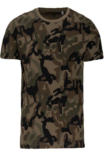 Image produit T-shirt camo manches courtes homme