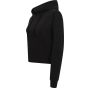 SF Clothing Women´s cropped slounge hoody black
