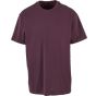 Build Your Brand Heavy Oversize Tee plum_purple