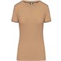 WK Designed To Work T-shirt Day To Day manches courtes femme camel/black