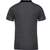 Kariban Polo jersey bicolore homme dark_grey_heather/black