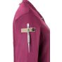karlowsky Women's Long-Sleeve Chef Jacket Green Generation Sustainable GRS Fuchsia