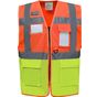 Yoko Gilet haute visibilité top cool management hi_vis_orange/hi_vis_yellow