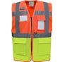 yoko Gilet haute visibilité top cool management hi_vis_orange/hi_vis_yellow