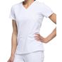 Dickies Medical Haut cache cœur femme white