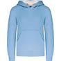 Kariban Sweat-shirt capuche contrastée enfant sky_blue/white