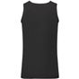 fruit of the loom Valueweight Athletic Vest noir