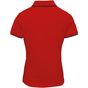 Premier Polo Coolchecker® contrasté pour femme red/black