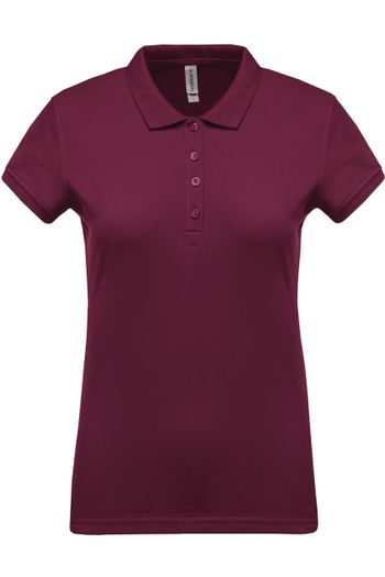 Image produit Polo piqué manches courtes femme 