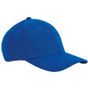 Beechfield Casquette classique 6 panneaux en coton biologique EarthAware bright_royal