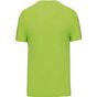 kariban T-shirt col V manches courtes lime